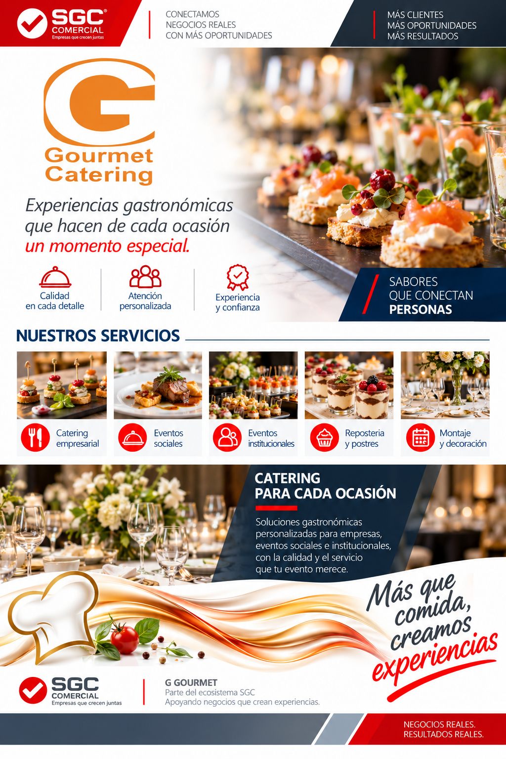 Ficha comercial de G Gourmet
